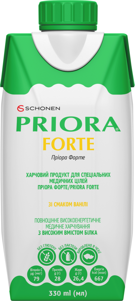 Priora Forte зі смаком ванілі