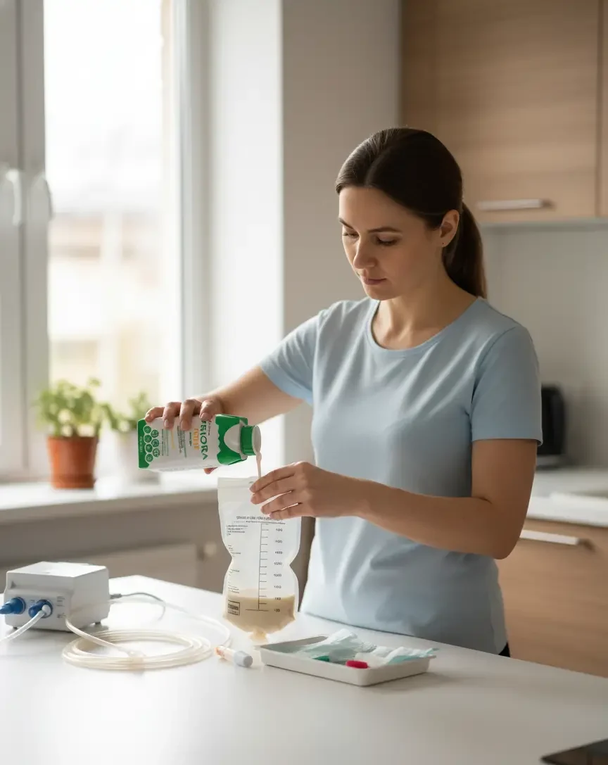 Лікар визначає дозування ентерального харчування