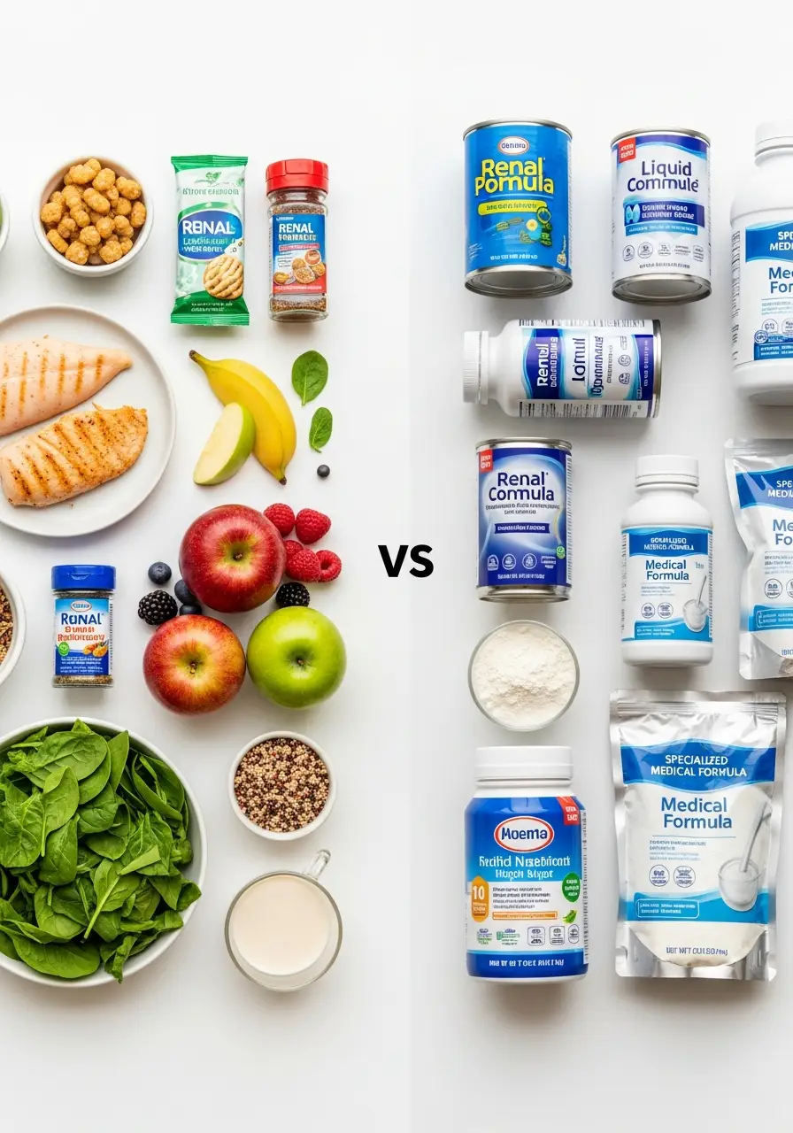 Продукти харчування з поживними речовинами та ентеральне харчування